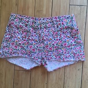 Madewell Floral Cut Off Shorts Sz 25